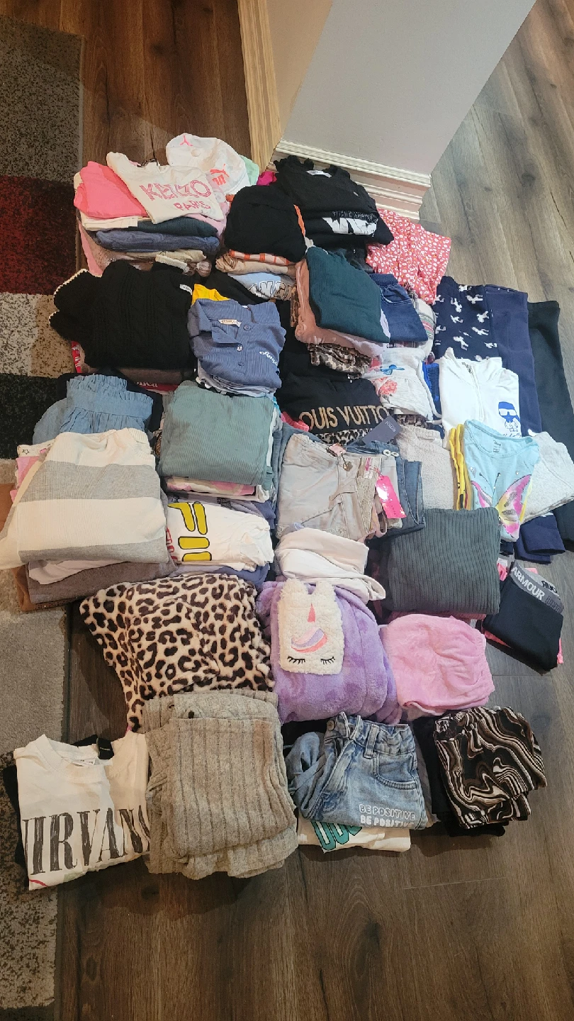clothes for girls Size from  6 to 8 years old - photo 2