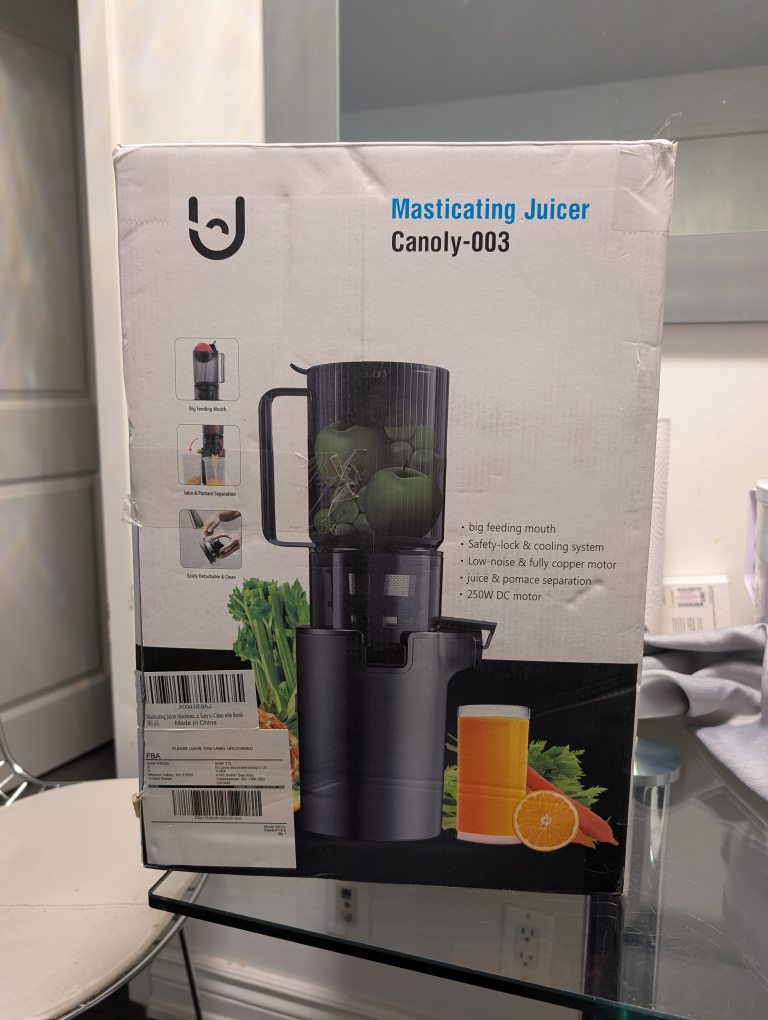New Canoly-003 Masticating Juicer