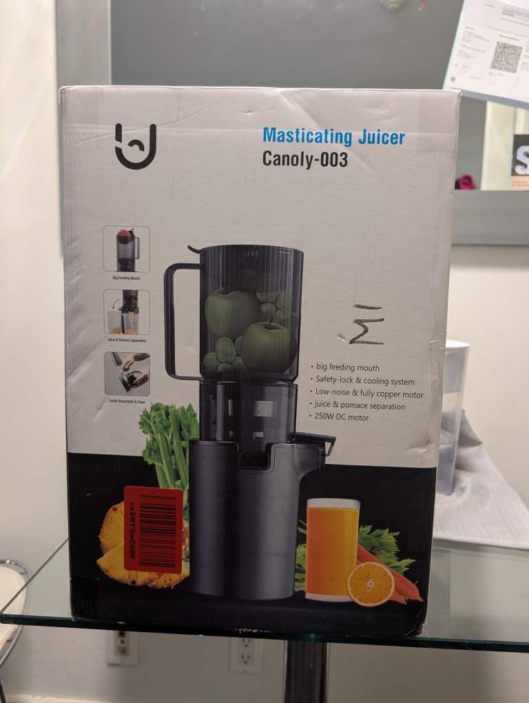 New Canoly-003 Masticating Juicer - photo 2