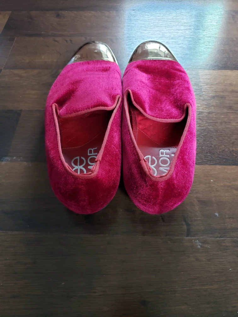 Amor Elise Velvet Loafers (Size 8.5 / 41.5) - photo 3