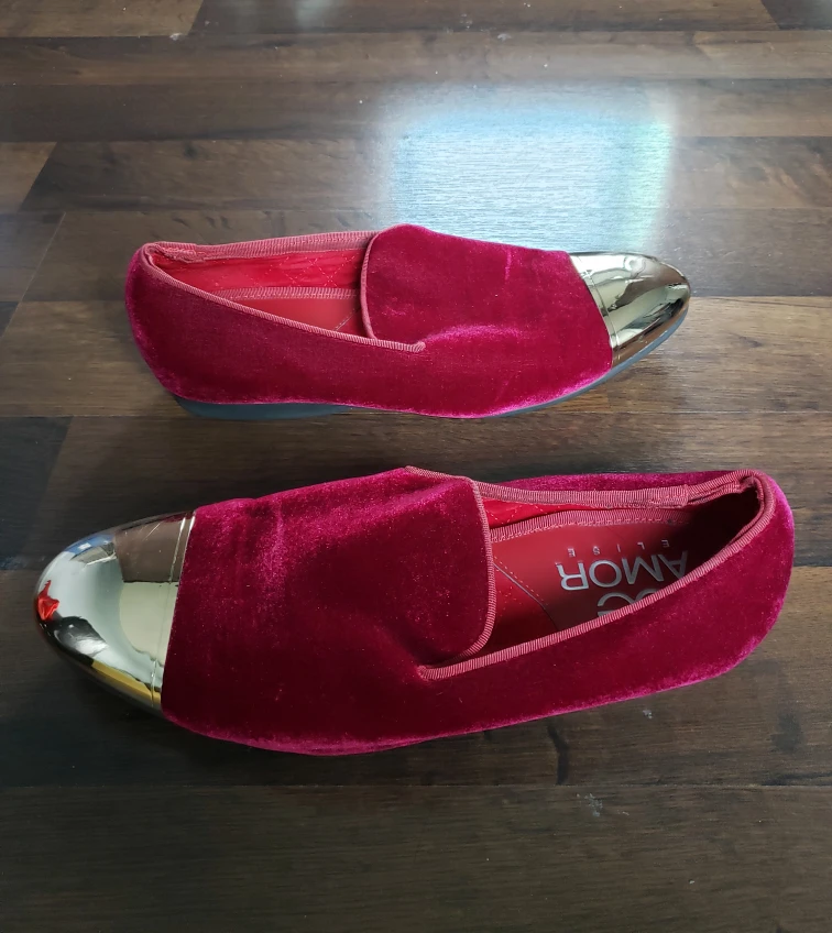 Amor Elise Velvet Loafers (Size 8.5 / 41.5) - photo 5