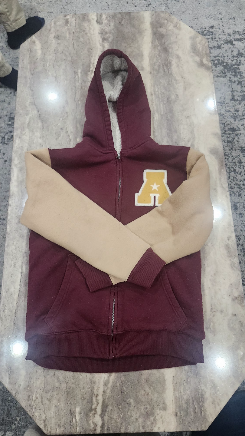 The Children's Place XL(14) Hooded Varsity Jacket