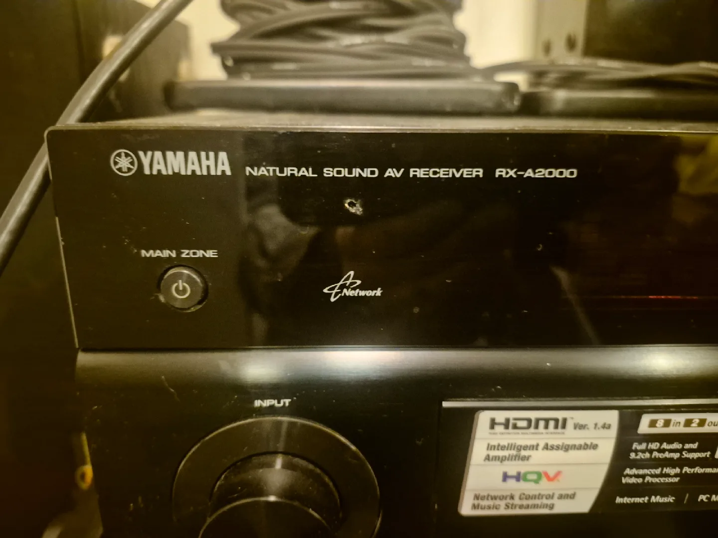 Yamaha Natural Sound AV Receiver RX-A2000 image indicator(2)