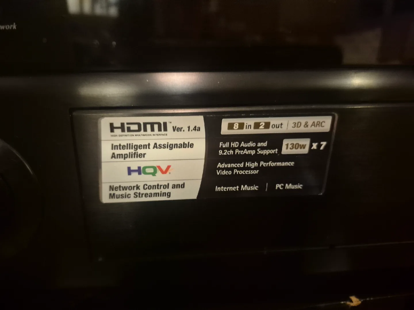 Yamaha Natural Sound AV Receiver RX-A2000 image indicator(3)
