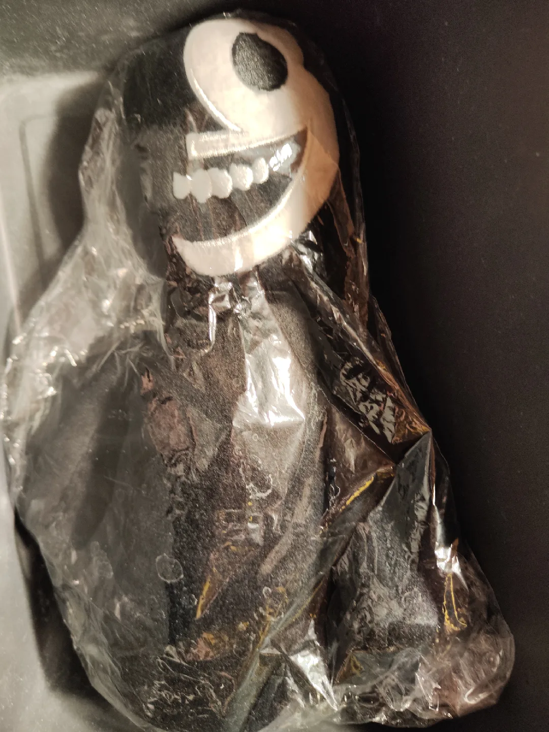 Halloween couch decoration Monster Plushies - Black & Pink/Blue thumbnail