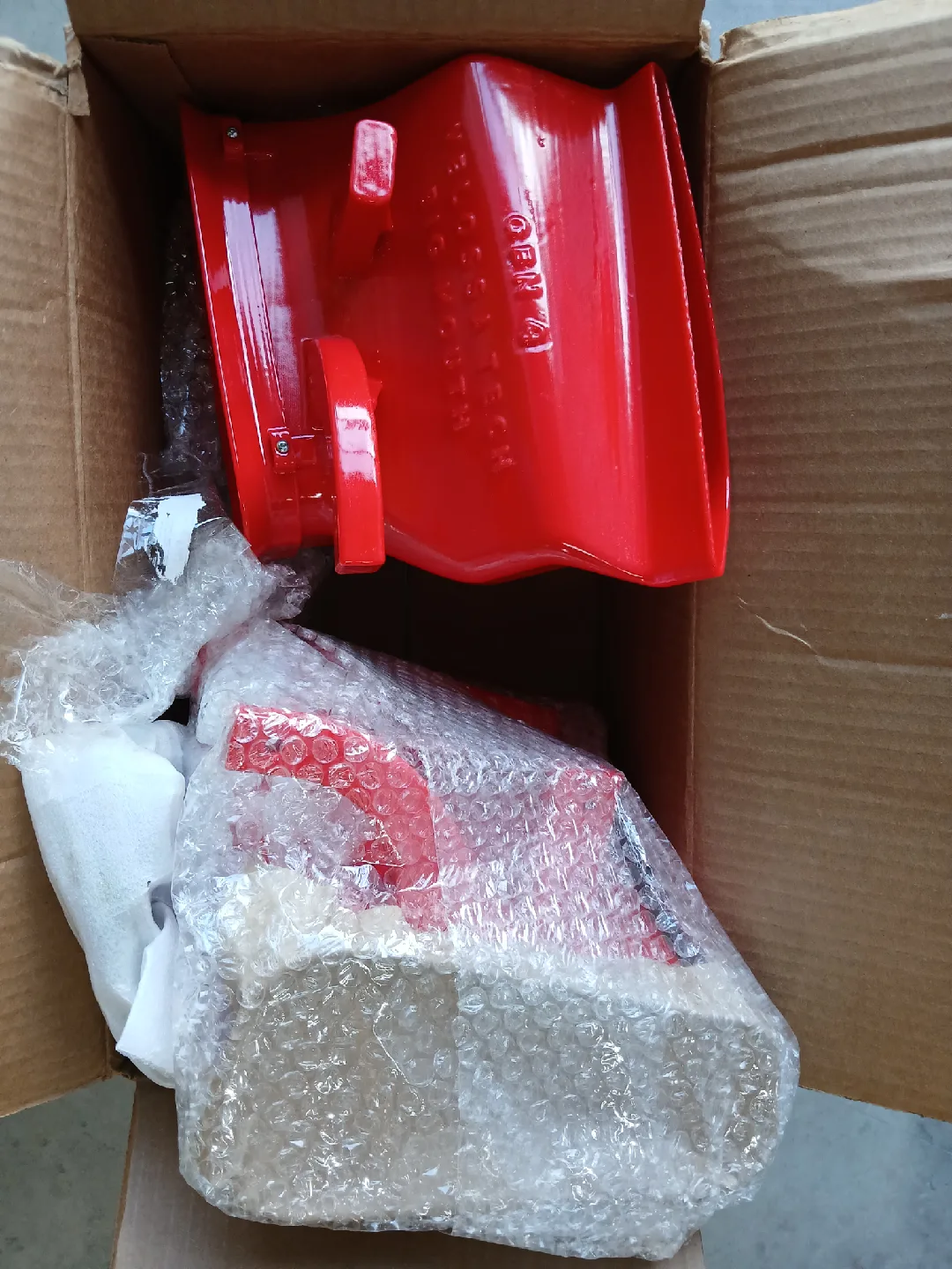 Velossa Tech Big Mouth Ram Air Intake Snorkel - Red image indicator(3)