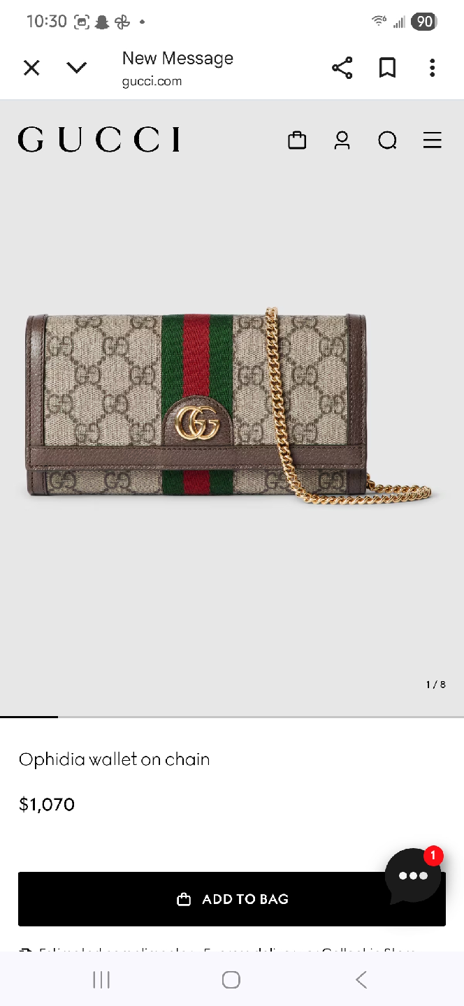 Gucci Ophidia Wallet on Chain - photo 3