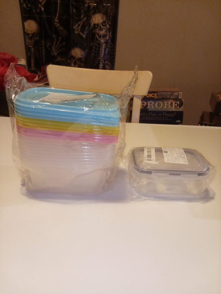 Food Storage Containers - New