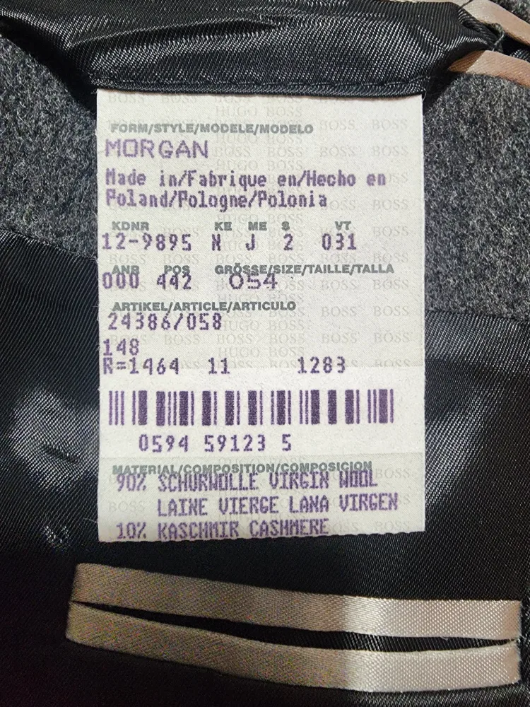 Hugo Boss Cashmere-Wool  Full Length Coat image indicator(5)