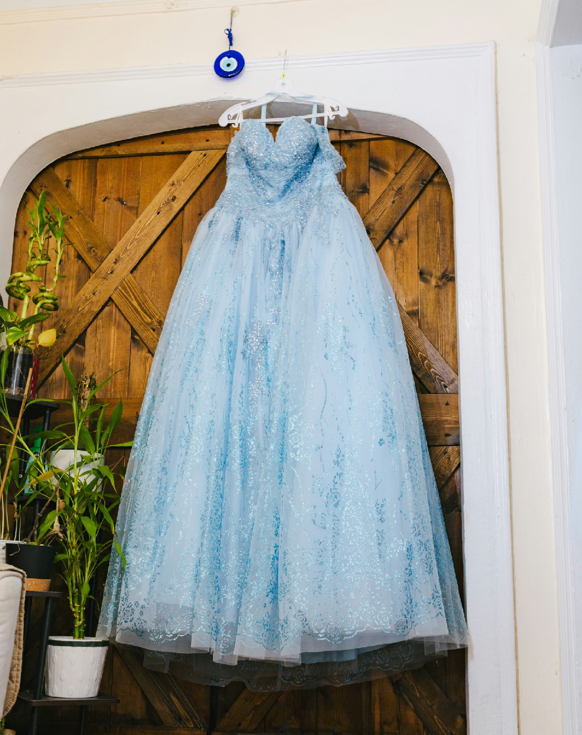 Vestido de quinceañera tamaño medio/ sweet 16 dress size medium