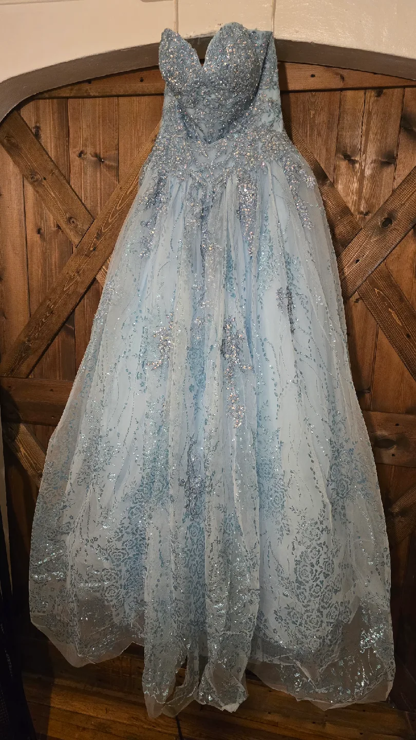 Vestido de quinceañera tamaño medio/ sweet 16 dress size medium image indicator(8)