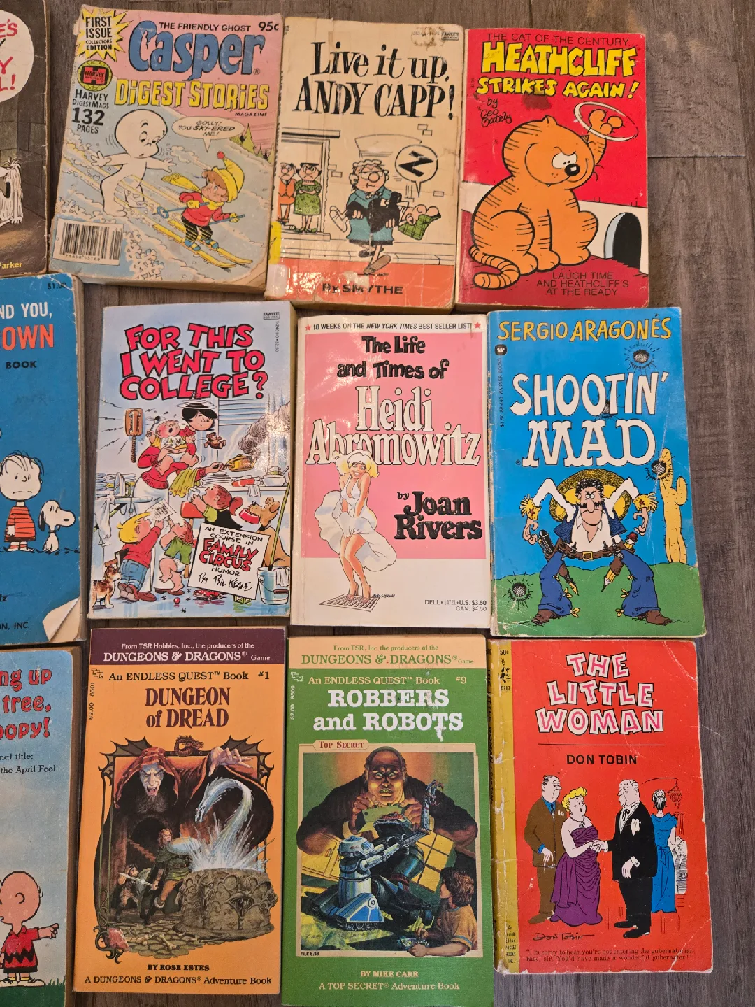 Vintage comics/cartoon books. 20 books take them all. image indicator(3)