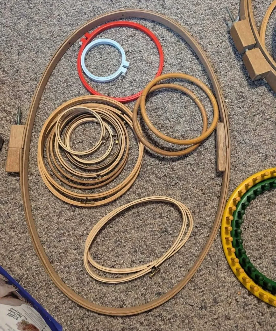 Embroidery Hoops and Crafting Supplies thumbnail