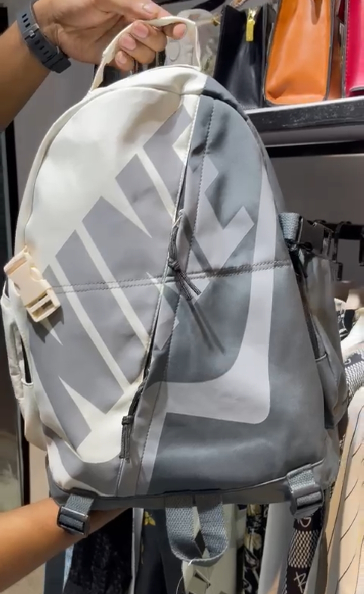 Nike Backpack - White & Grey