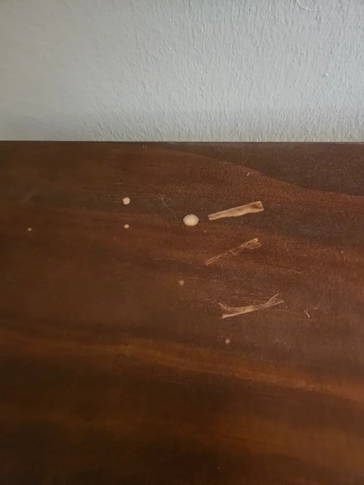 Grey Home Goods Consola/Table  w/ 2 Drawers image indicator(5)