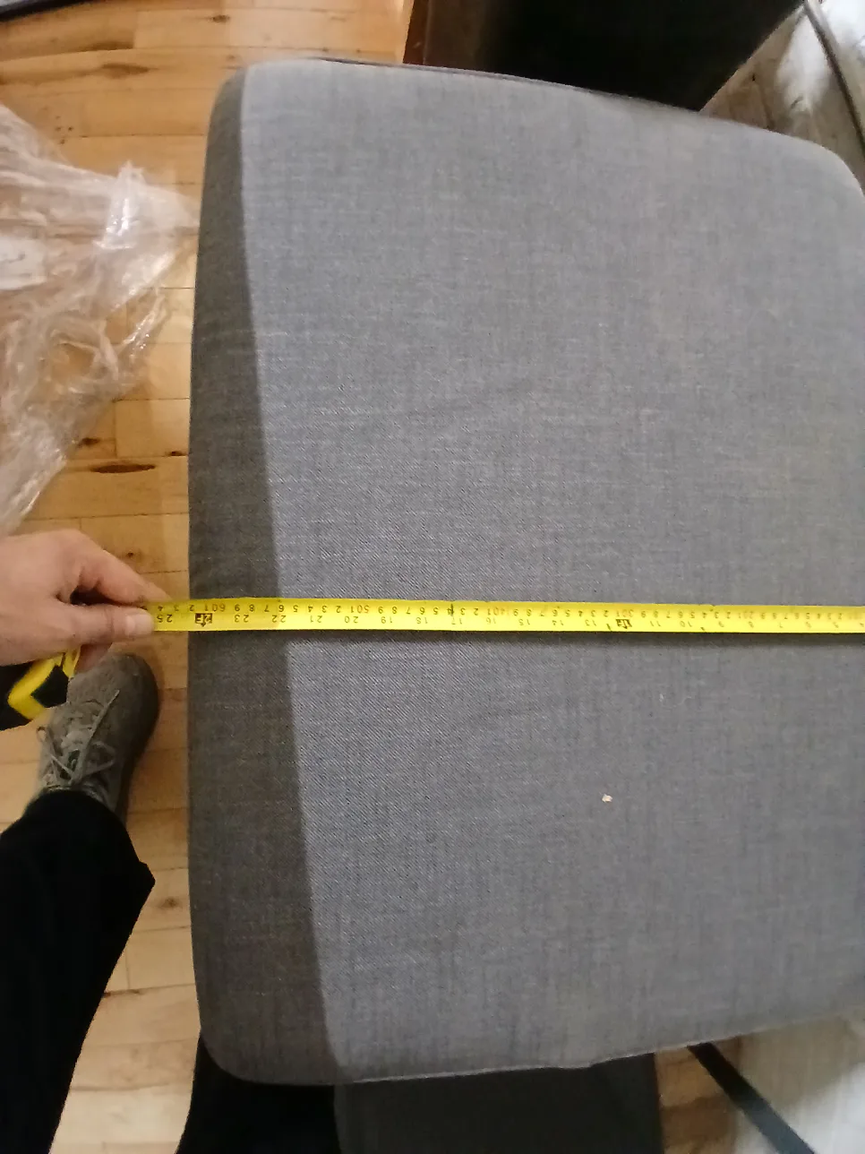 Storage Ottoman - Gray image indicator(5)