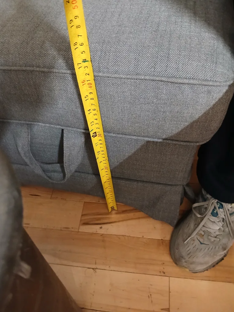 Storage Ottoman - Gray image indicator(7)