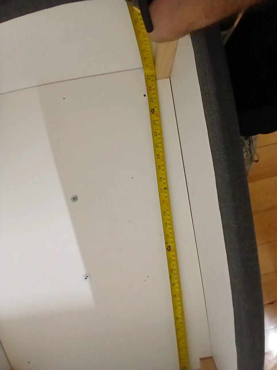 Storage Ottoman - Gray image indicator(9)