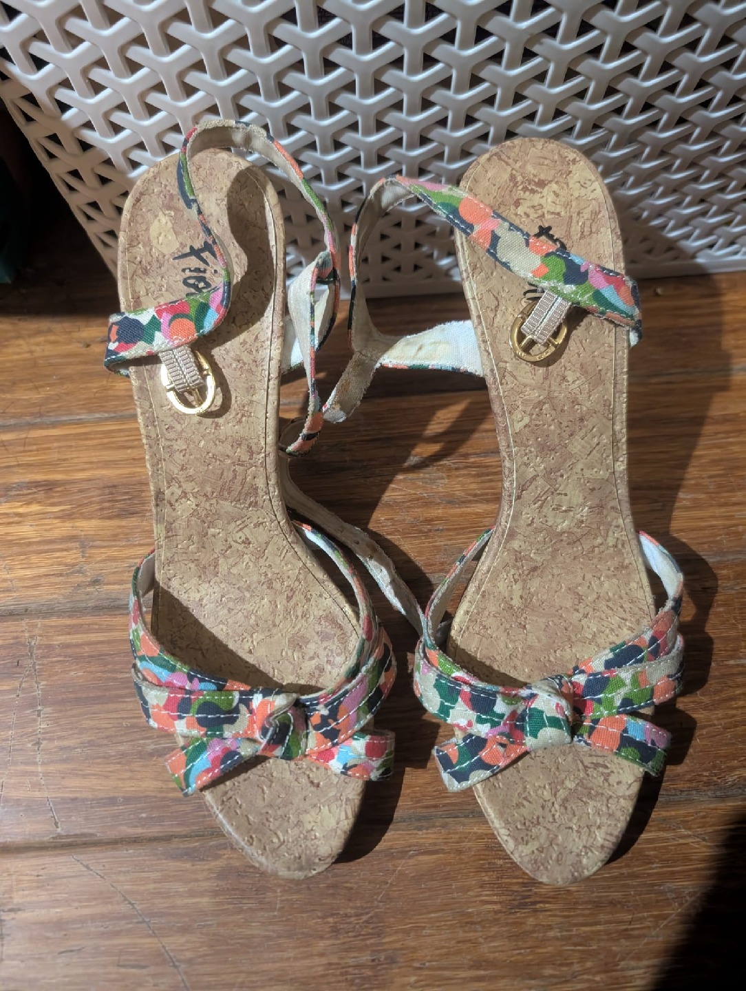 FIO Floral Heels
