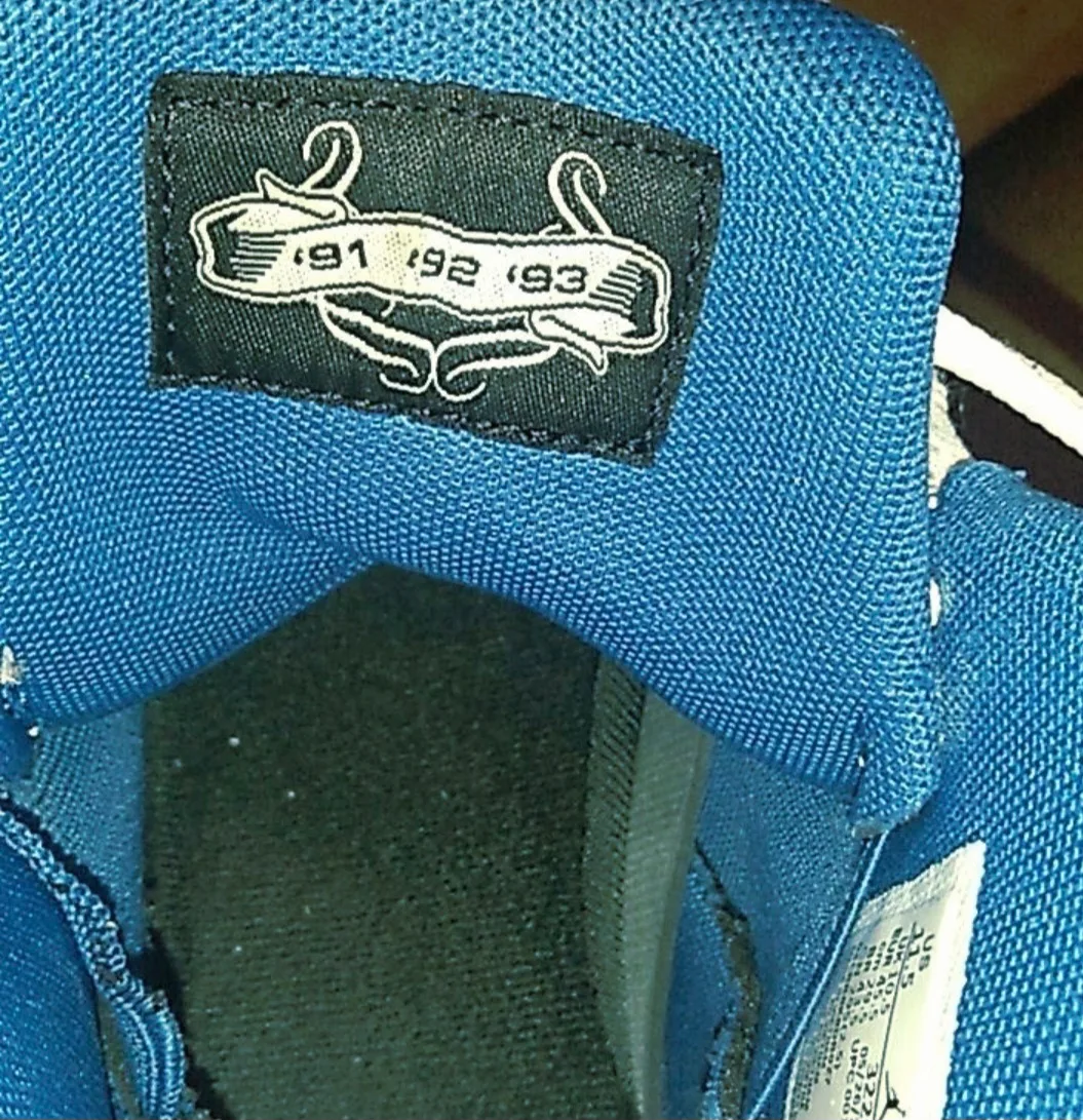 JORDAN 6 RINGS Wht/Blu Size 11.5 ORIGINAL image indicator(8)