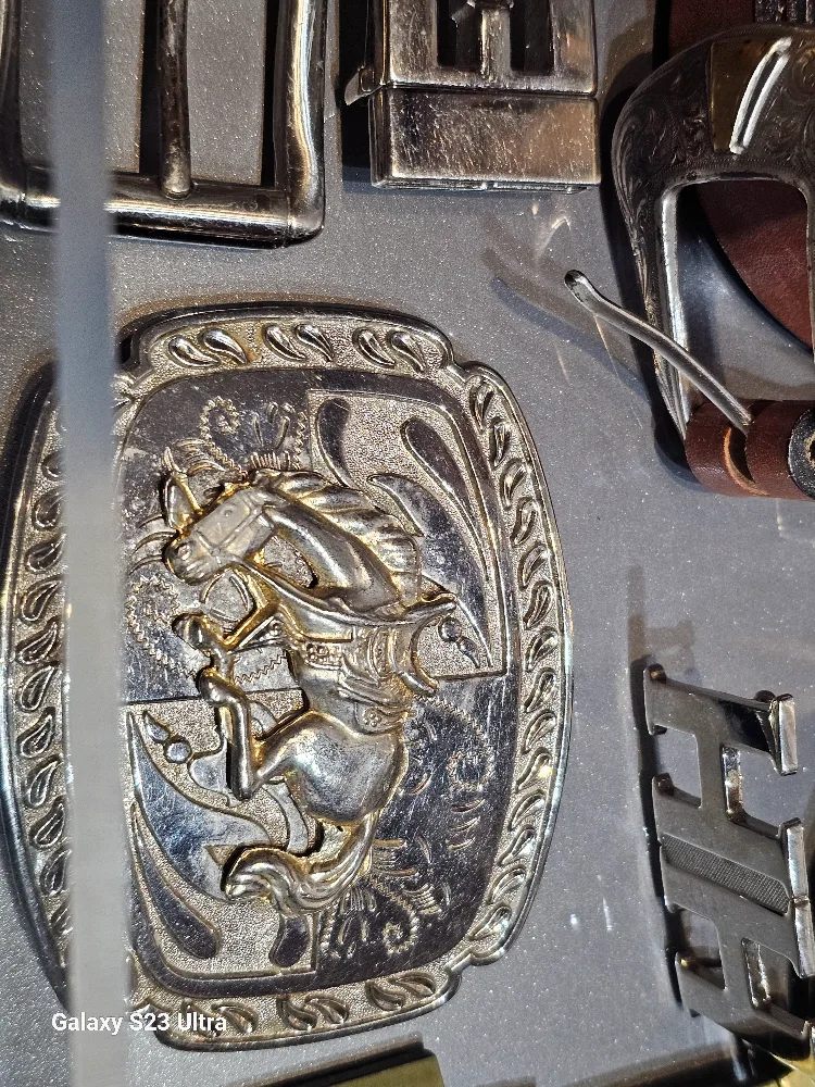 Assorted Designer Belts - Variety of Styles & Buckles image indicator(6)