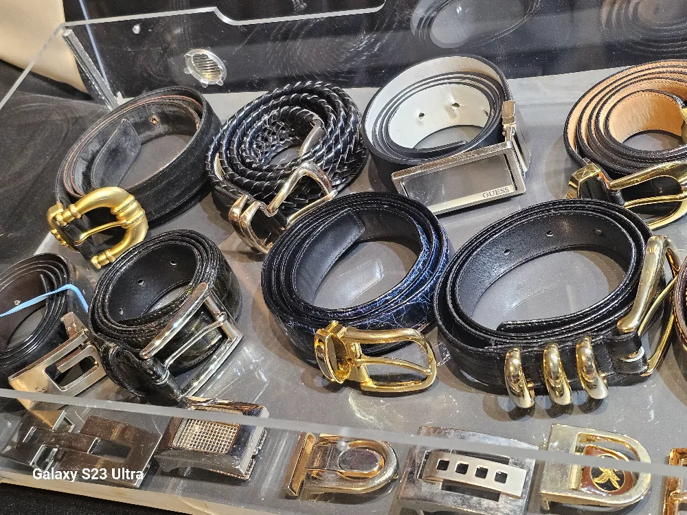 Assorted Designer Belts - Variety of Styles & Buckles image indicator(8)