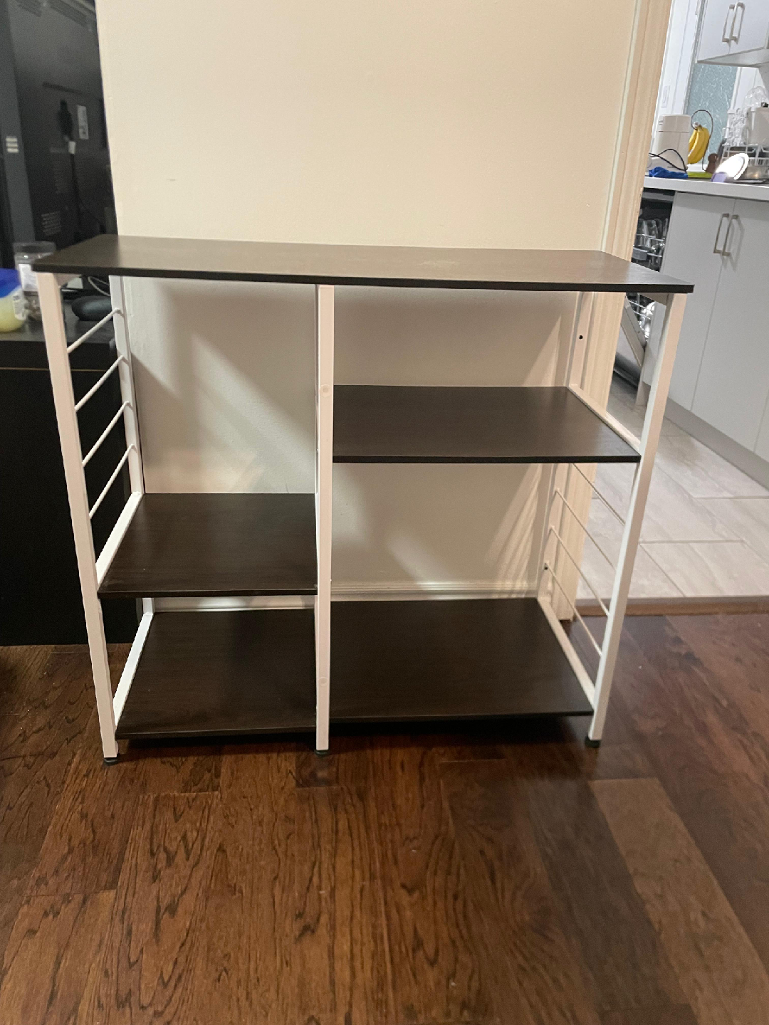 Brown & White Shelf Unit - photo 3