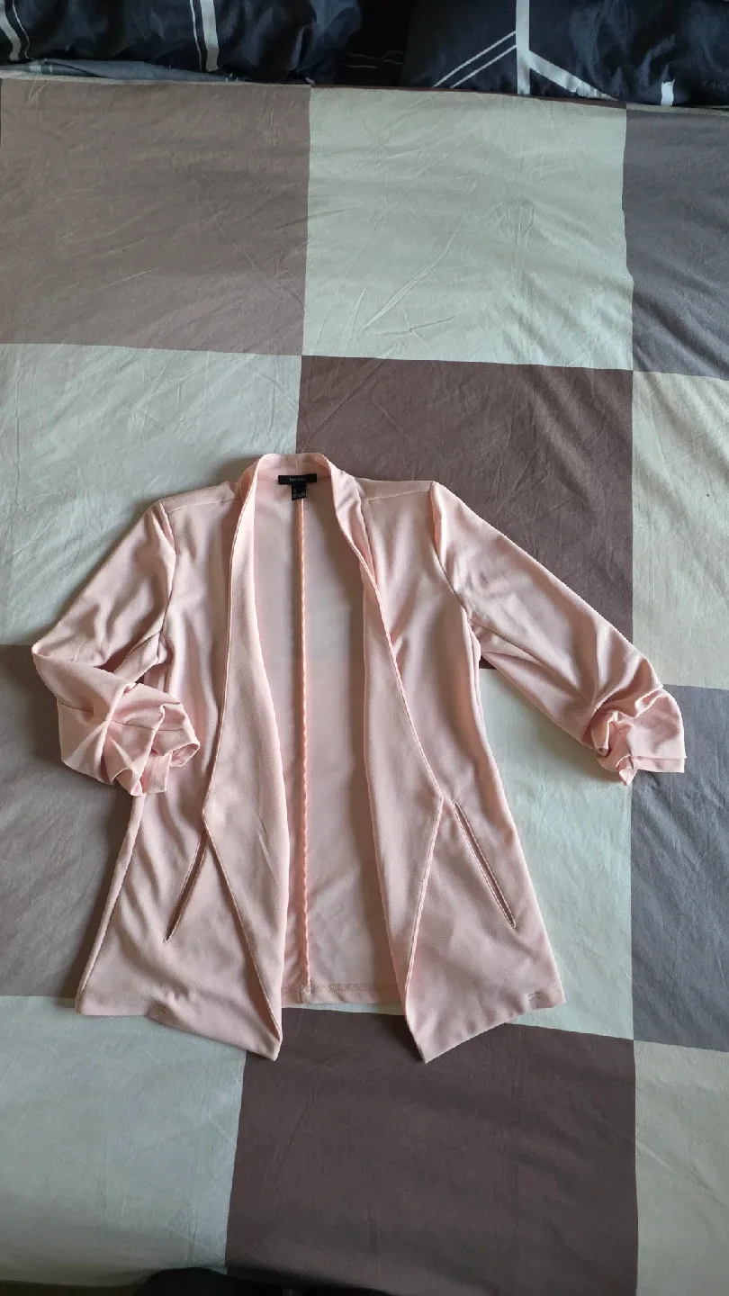 Forever 21 Pink Blazer - Size Small thumbnail