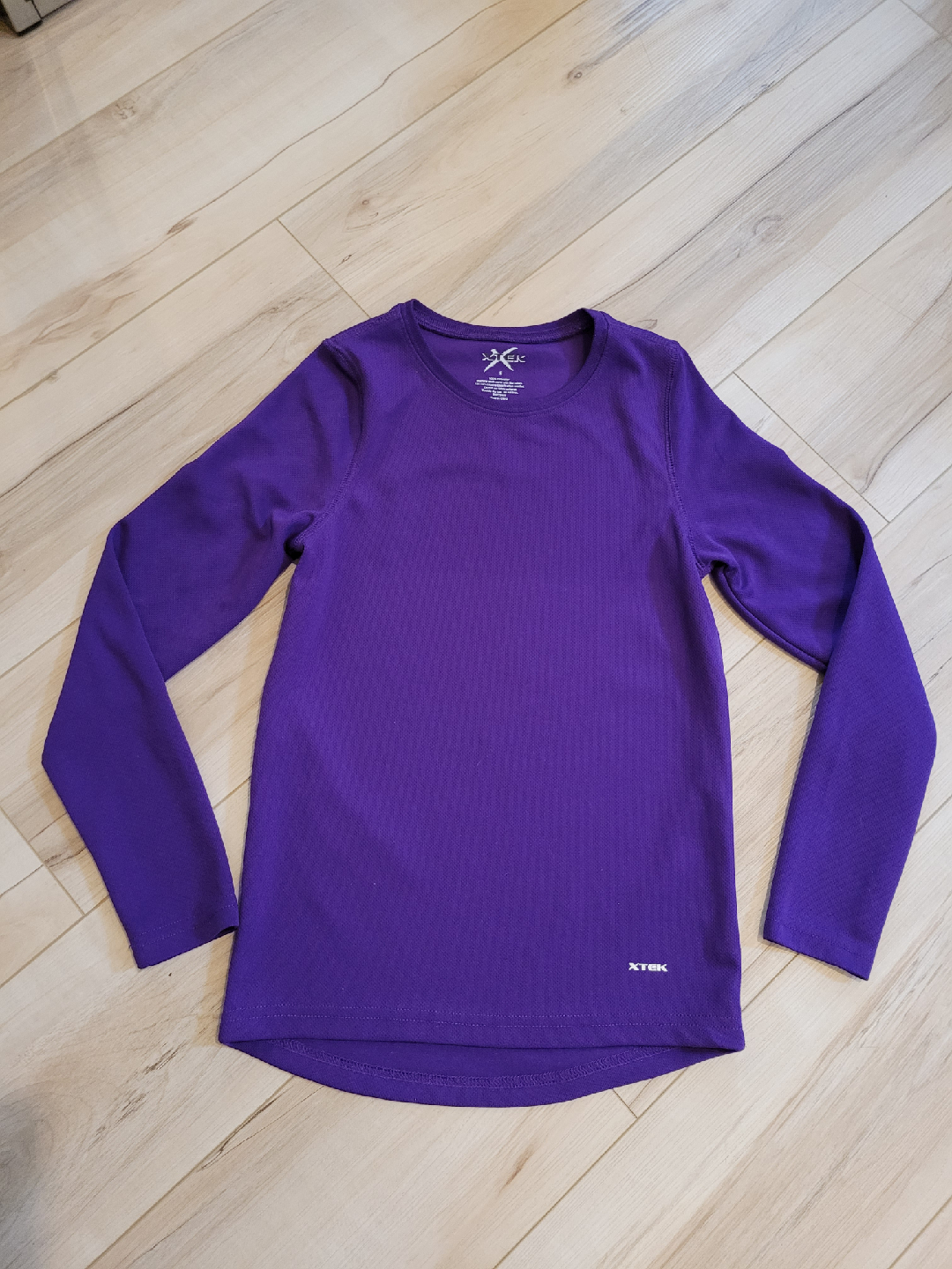 Xtek Purple Long Sleeve & Leggings Set - Kids Size S - photo 3