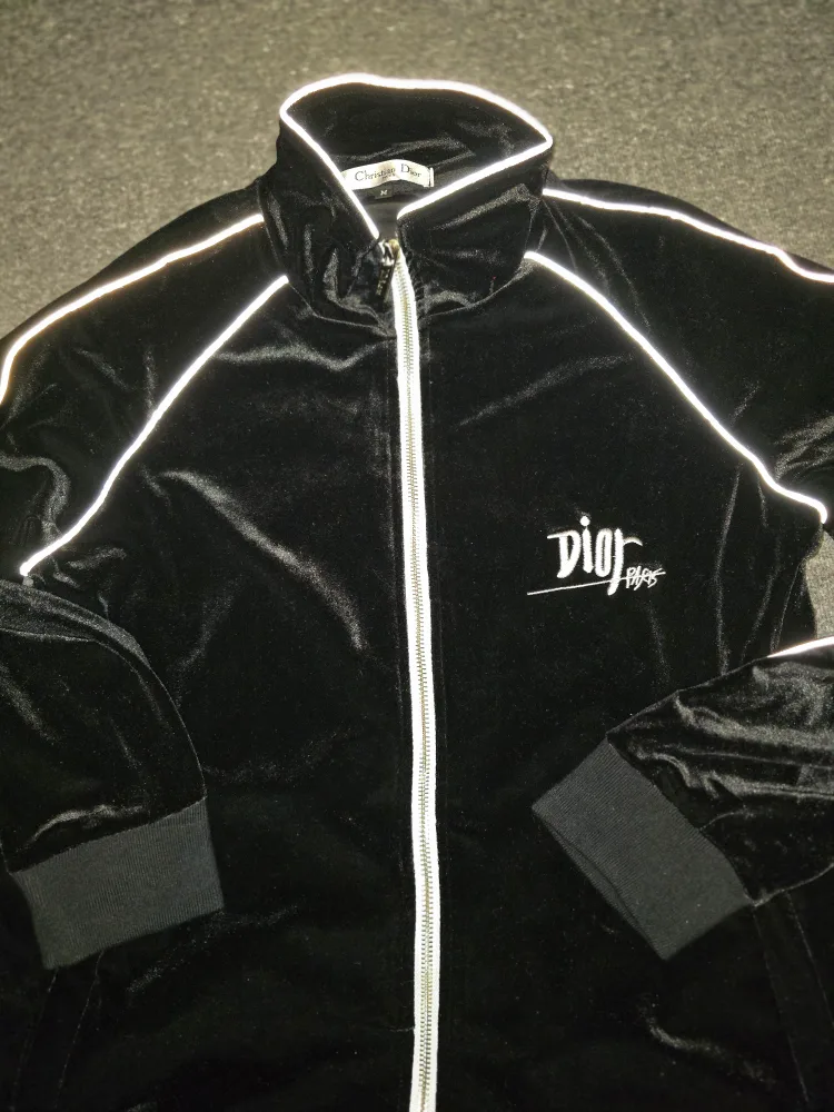 Dior Black Velvet Tracksuit image indicator(2)