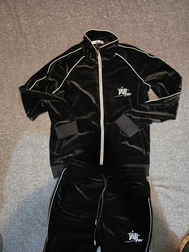 Dior Black Velvet Tracksuit image indicator(4)