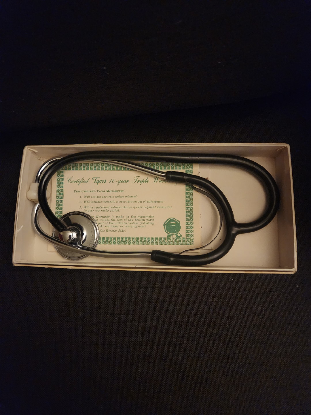 Tycos Certified Type Stethoscope