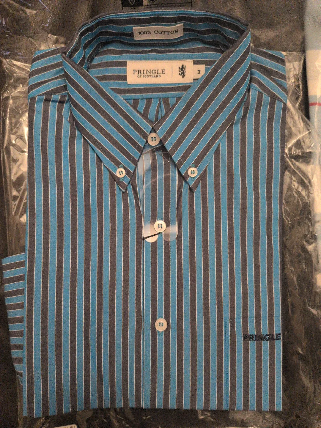Pringle of Scotland Striped Shirt - Size M