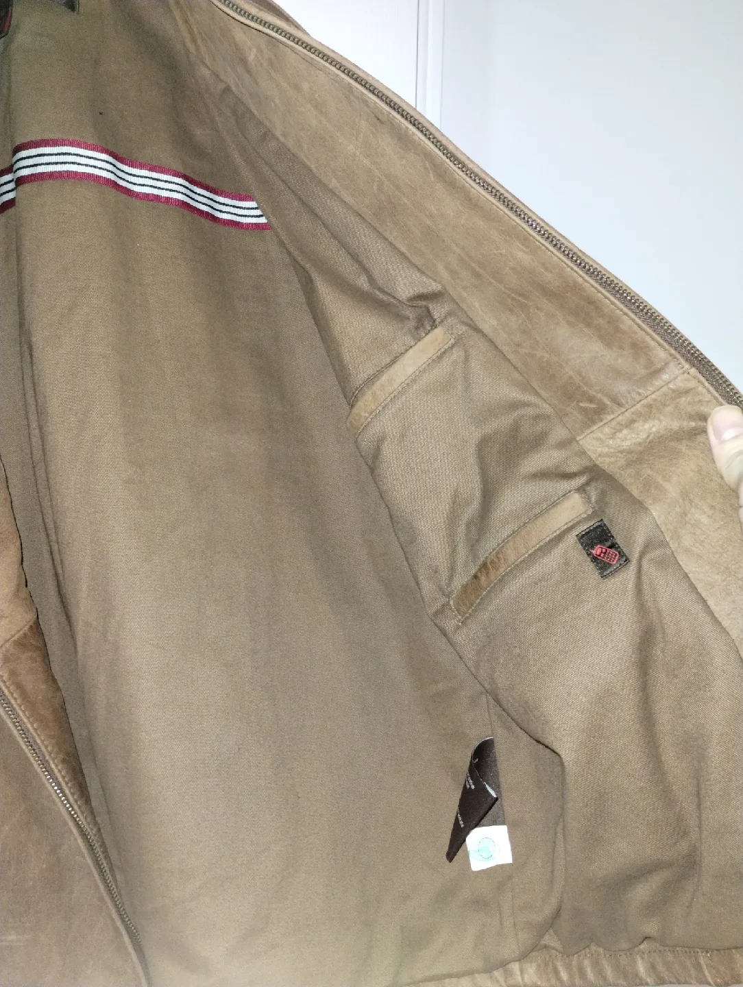 Daniel Cremieux Brown Leather Jacket image indicator(3)