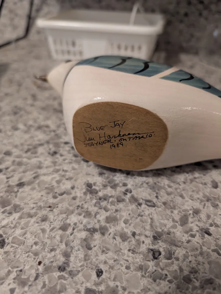 Jim Harkness Blue Jay Figurine image indicator(4)