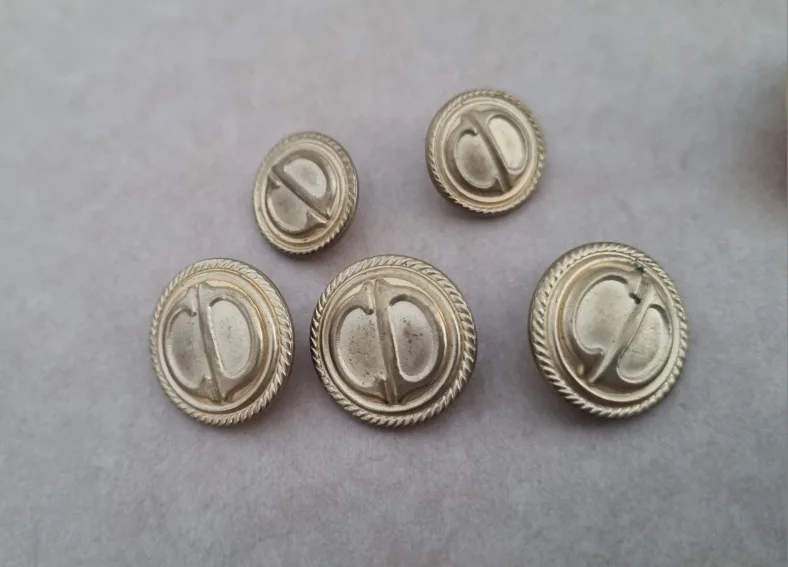 Vintage Assorted Buttons including Dior, Salzburg.. image indicator(4)