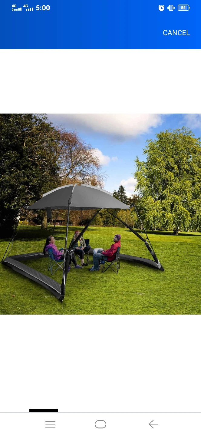 Superbrella 10x10 Cabin Tent - Shale Gray - photo 5