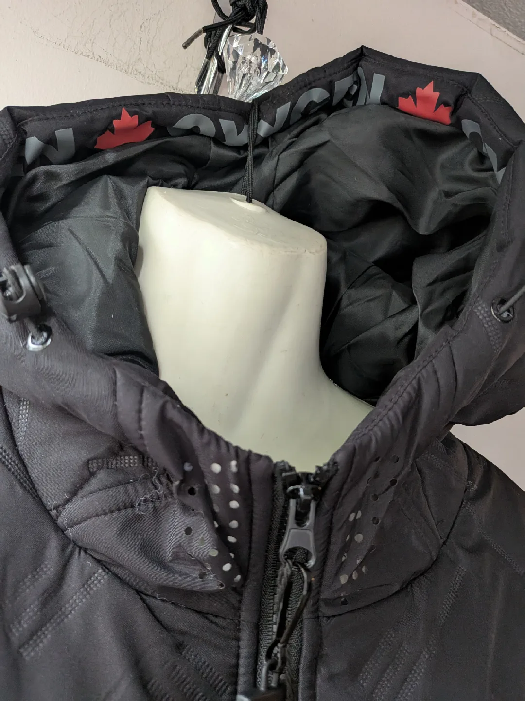Oxygen Black Puffer Jacket size XL New with Tags image indicator(5)