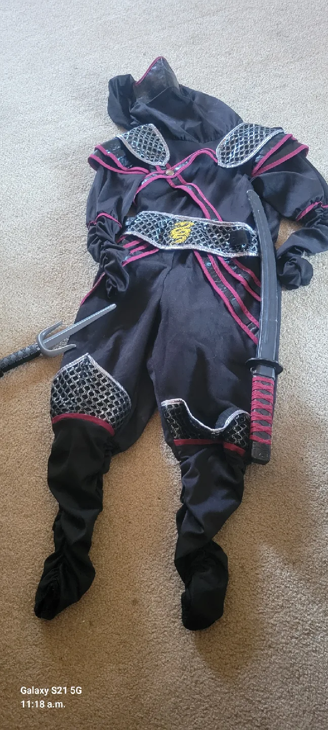 Ninja Costume with Accessories