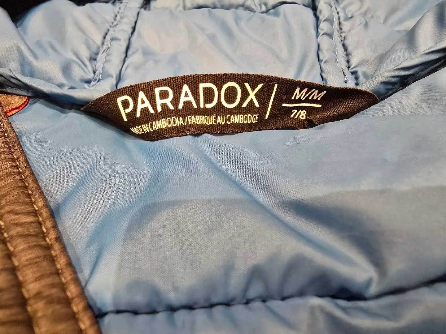 Paradox Kids' Puffer Jacket - Size M (7/8) image indicator(2)