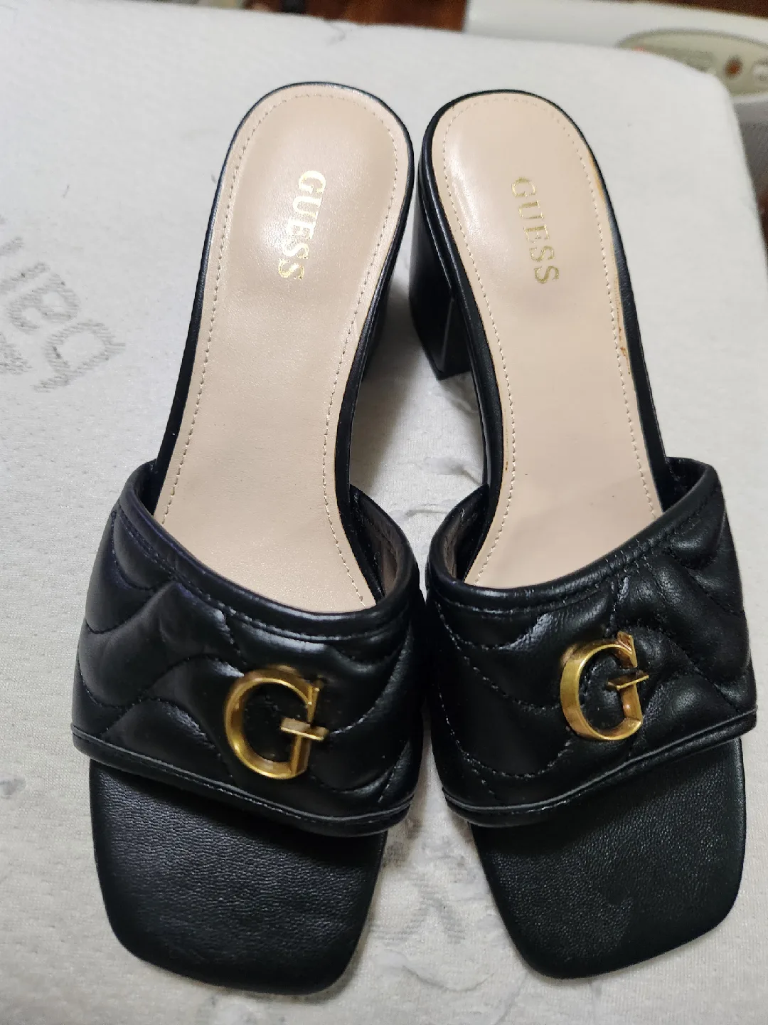Guess Black Mules Size 6.5M