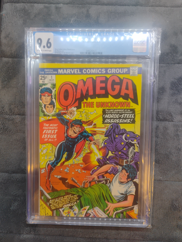 Omega The Unknown # 1 CGC 9.6