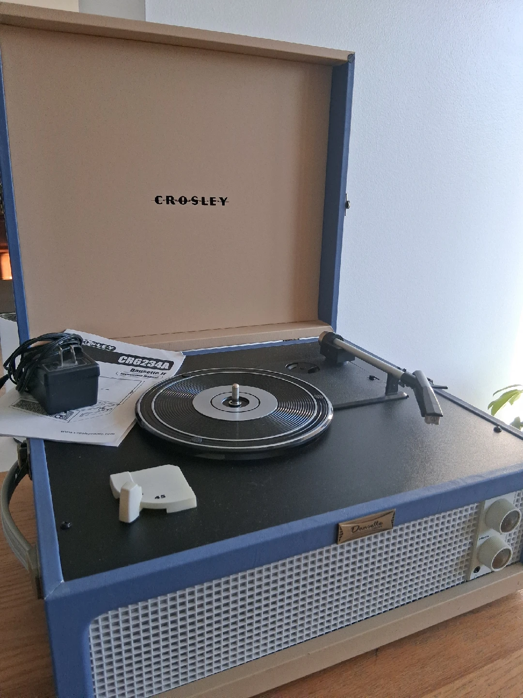 Crosley CR6234A Dansette Junior Portable Record Player