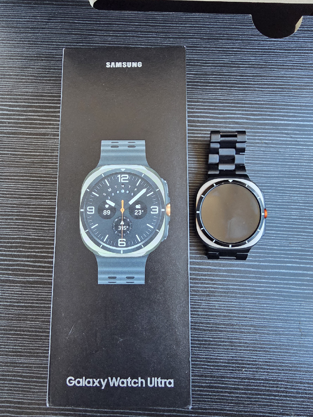 Samsung Galaxy Watch Ultra with Straps also samsung care plus