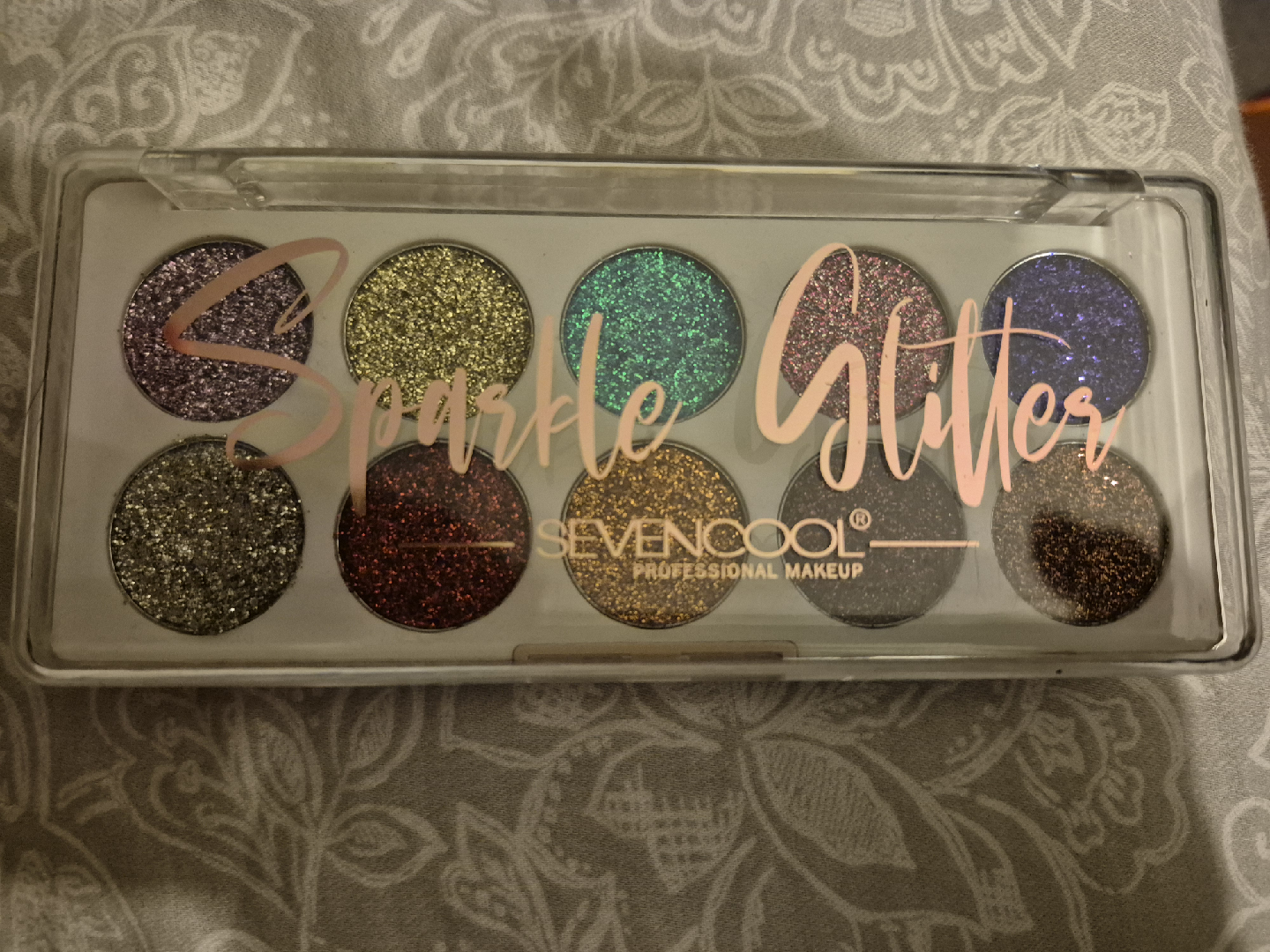 Seven Cool Sparkle Glitter Eyeshadow Palette - photo 2