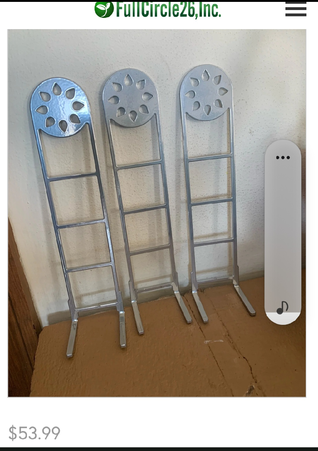 Full Circle Plant Support Stands