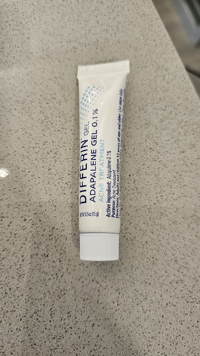 Differin Adapalene Gel 0.1% Acne Treatment