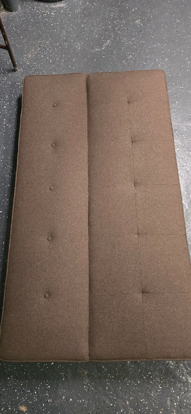 Brown Futon Sofa Bed image indicator(2)