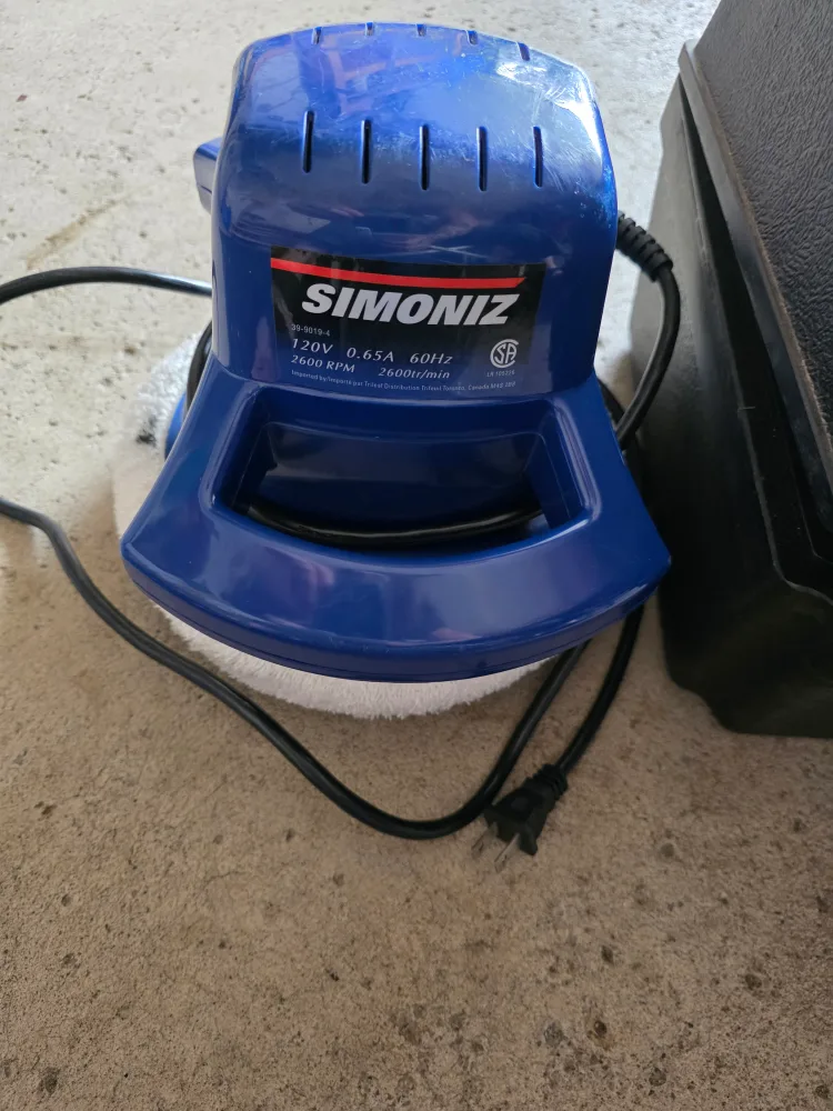 Simone 10" random orbit polisher/waxer image indicator(2)