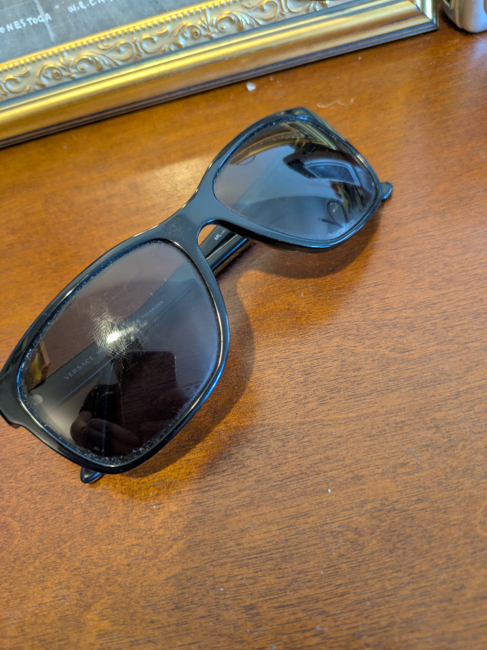 Gianni Versace Couture Black Sunglasses
